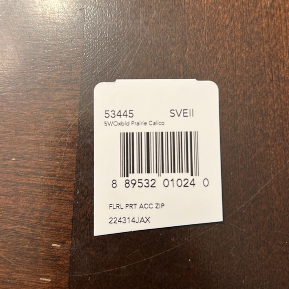 Coach Floral Print Accordion Wallet - Picture 3 of 5